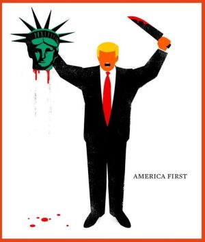 (2017 01 31) Trump Beheaded the Statue of Liberty (blackhistory360.wordpress.com) (cropped-trum19)